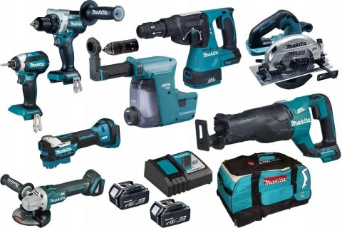 ZESTAW COMBO LTX 18V 2*5.0AH MAKITA ZESTAW COMBO LTX 18V 2*5.0AH MAKITA