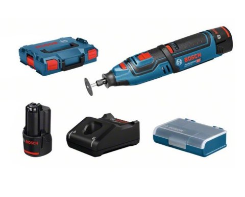 NARZĘDZIE WYSOKOOBROTOWE GRO 12V-35 2*2AH L-BOXX BOSCH