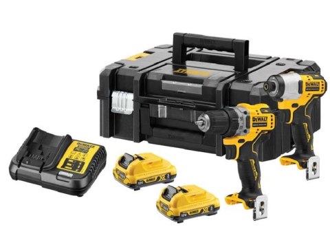 WIERTARKO-WKRĘTARKA DCD701 + ZAKR. UDAROWA DCF801 2*3.0 AH DEWALT WIERTARKO-WKRĘTARKA DCD701 + ZAKR. UDAROWA DCF801 2*3.0 AH DEWALT
