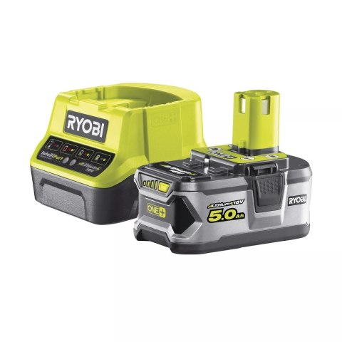 AKUMULATOR LI-ION 5.0AH 18V + ŁADOWARKA ONE+ RC18120-150 RYOBI AKUMULATOR LI-ION 5.0AH 18V + ŁADOWARKA ONE+ RC18120-150 RYOBI