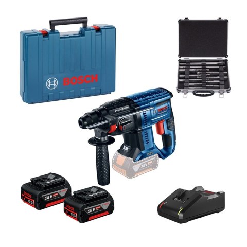 MŁOT UDAROWY OBROTOWY AKU. SDS+ GBH 180-LI 2*4.0AH+ACC BOSCH MŁOT UDAROWY OBROTOWY AKU. SDS+ GBH 180-LI 2*4.0AH+ACC BOSCH