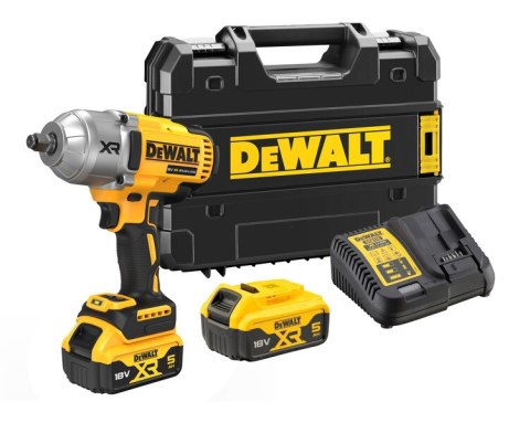 AKUMULATOROWY KLUCZ UDAROWY 1/2'' XR 18V 2*5.0AH TSTAK DEWALT AKUMULATOROWY KLUCZ UDAROWY 1/2'' XR 18V 2*5.0AH TSTAK DEWALT