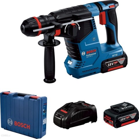 MŁOT UDAROWY OBROTOWY AKUMULATOROWY SDS+ GBH 187-LI 2*5.0AH BOSCH MŁOT UDAROWY OBROTOWY AKUMULATOROWY SDS+ GBH 187-LI 2*5.0AH BOSCH