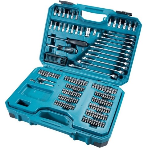 ZESTAW KLUCZY, BITÓW I NASADEK 1/2'' 221 SZT. MAKITA ZESTAW KLUCZY, BITÓW I NASADEK 1/2'' 221 SZT. MAKITA