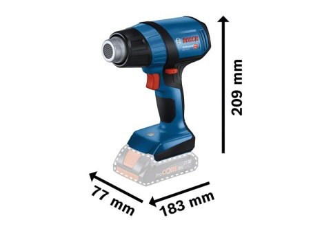 AKUMULATOROWA OPALARKA GHG 18V-50 0*AH BOSCH AKUMULATOROWA OPALARKA GHG 18V-50 0*AH BOSCH