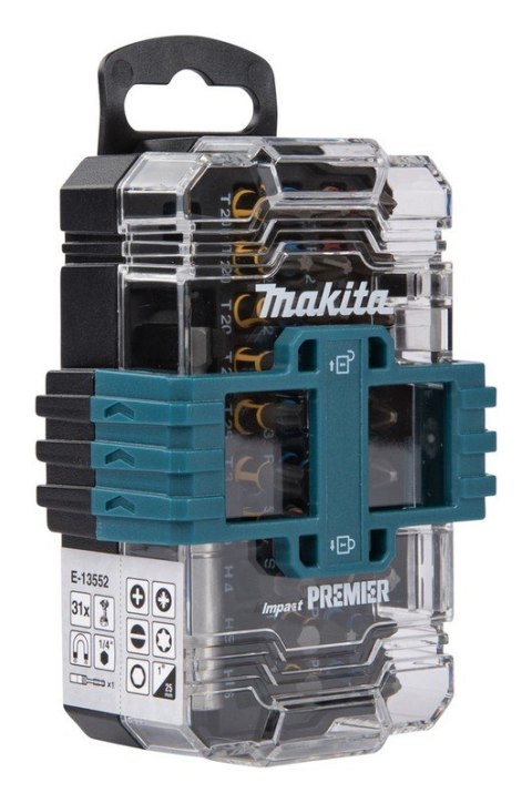 ZESTAW BITÓW IMPACT PREMIER 31 SZT. MAKITA ZESTAW BITÓW IMPACT PREMIER 31 SZT. MAKITA