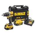 WIERTARKO-WKRĘTARKA AKUMULATOROWA UDAR. XR 18V 2*5.0AH TSTAK DEWALT