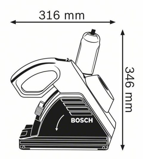BRUZDOWNICA GNF35CA 1400W 35MM BOSCH BRUZDOWNICA GNF35CA 1400W 35MM BOSCH